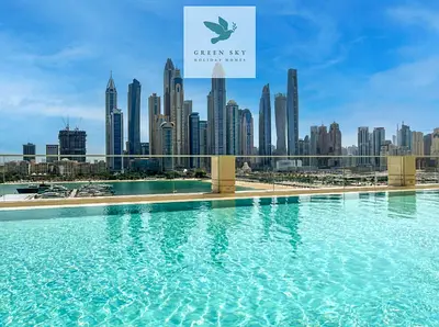 Weekly Summer Offer | Luxury 1BR | Private Beach | Sea & Marina View | Emaar Beachfront