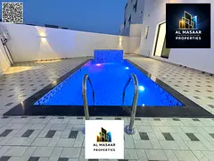 Luxury villa with a swimming pool and rooftop terrace. Price includes transfer fees and air conditio
