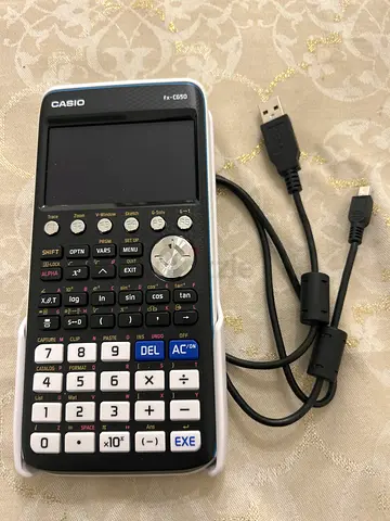 Casio fx-CG50 Graphing Calculator with USB Cable - Good Working Condition