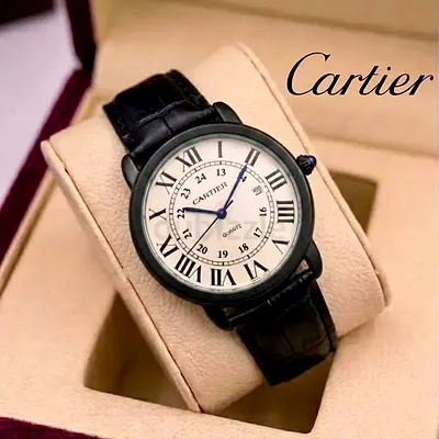 cartier mens quartz watch