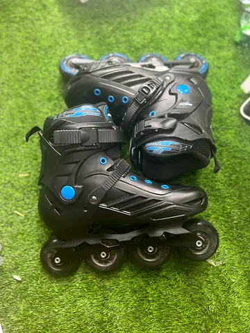 JEUWITH Hard-Shell Inline Skates Size EU 42 | Freestyle & Slalom | Pre-Rockered