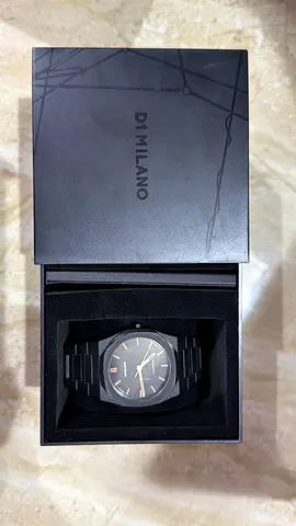 D1 Milano Polycarbon 40.5mm Black — Original Box