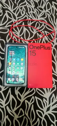 OnePlus 15  512/16 with original box with charger cable perfect working condition no stratches