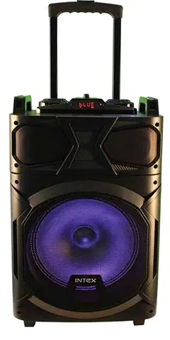 Intex Trolly speaker , 6000 watt , never used, perfect condition