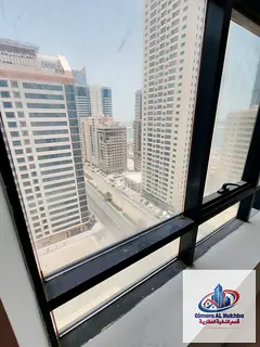 "2BR apt for rent in Al Taawun Sharjah. Spacious, 2 baths, central AC & gas. Flexible payments. Prem