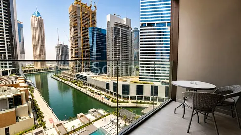 Beautiful Canal & Pool view | Fully Furnished