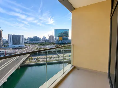 High Floor | Canal View | Spacious 1BR w Balcony