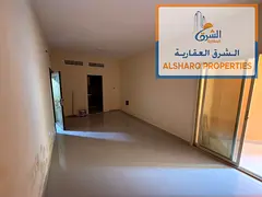 Studio Apartment - Al Jurf 2, Ajman - Balcony with Open View + Separate Kitchen + Split AC