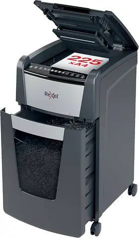 Rexel Optimum Auto Feed+ 225 X Sheet Automatic Cross Cut Paper Shredder