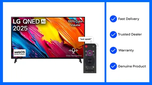 LG 65 inch Tv QNED 2025 AI QNED70 4K Smart Television, AI Magic Remote