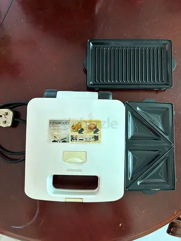 Kenwood Sandwich Maker and Grill with Interchangeable Plates