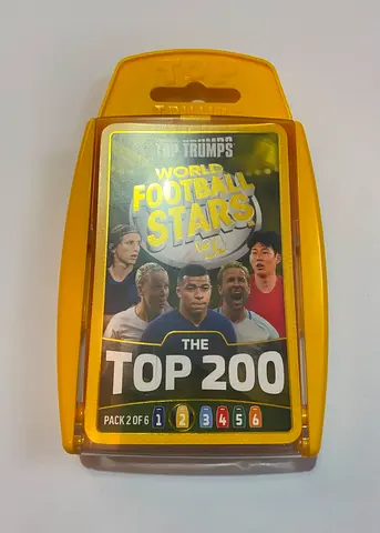 Top Trumps World Football Stars Top 200 Pack 2 of 6