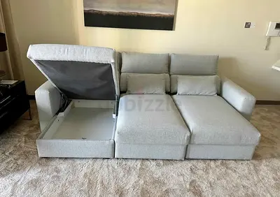 Perfect condition IKEA Eskilstuna L Shape Sofa bed