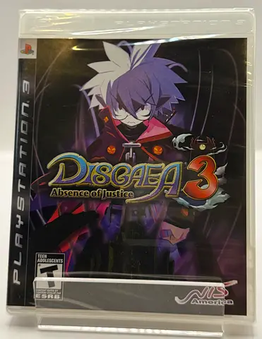Disgaea 3: Absence of Justice - PS3 New & Sealed