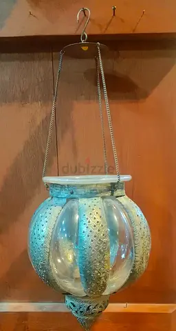 Decorative hanging lantern 40cm height
