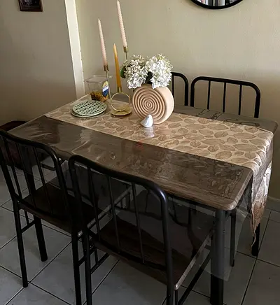Dining Table with 4 Chairs