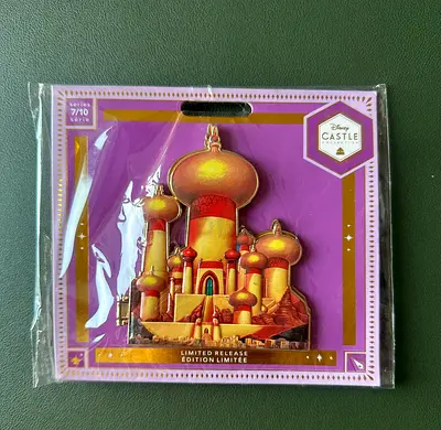 Jasmine Castle Pin – Aladdin – Disney Castle Collection – Limited Release 7/10