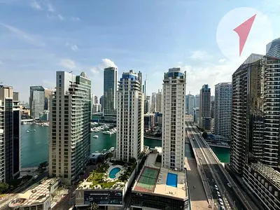 شقة مفروشة بغرفتي نوم | إطلالات على المارينا والمدينة | أمواج 4 JBR