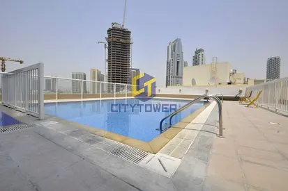 شقة مفروشة بغرفة نوم واحدة | بلاتينيوم ريزيدنس JVC | مخطط مفتوح وإطلالات على المدينة
