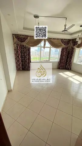 للإيجار السنوي – غرفتين وصالة منفصلة في أبراج الهورايزون – الراشدية 1 – عجمان