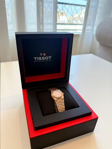 Tissot women's stainless steel watch with original box