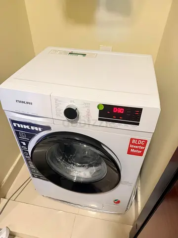 Front load Nikai washing machine - 1.5 years used only