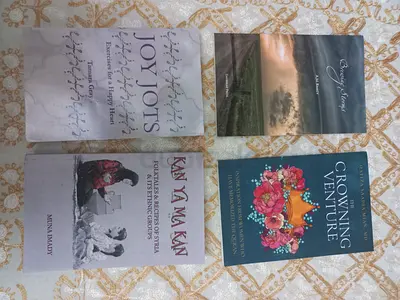 Set of 4 English Poetry and Spiritual Books