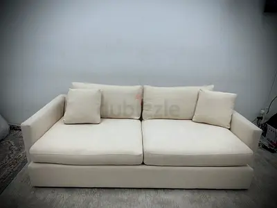 Great condition crate&barrel three seater sofa