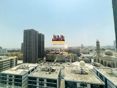 Luxury 1BR apartment in Al Majaz 2 with balcony & free parking, master bedroom, 2 bathrooms, panoramic windows, gym & pool, AED 45K