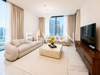 Lagoon View | Brand New 3BR + Maid | Furnished