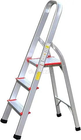 3 Steps Household Aluminium Ladder with Platform