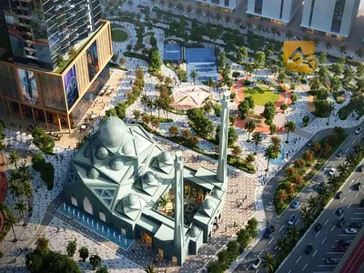 مشروع "داون تاون عجمان" الجديد - خصم 30% عند الدفع النقدي - مجمع سكني مغلق - مفروش بالكامل.