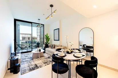 Luxury 1BR in Binghatti Orchid JVC | Resort-Style Pool | All Bills Included