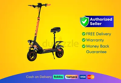 Kugoo D11 Plus Electric Scooter | Brand New |  Warranty | FREE  Delivery