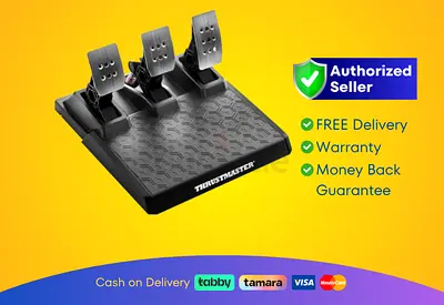 Thrust Master PlayStation Force Feedback Racing Wheel and Pedal Set | Brand New |  Warranty | FREE