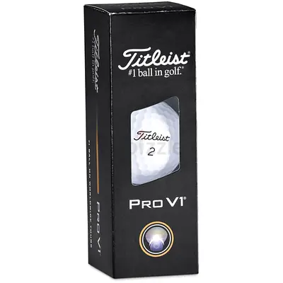 Titleist Pro V1 Golf Balls (White, 3pk) *free delivery*