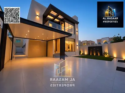Modern design villa on a corner lot with two street frontages, 5000 sq ft plot, at a special price,