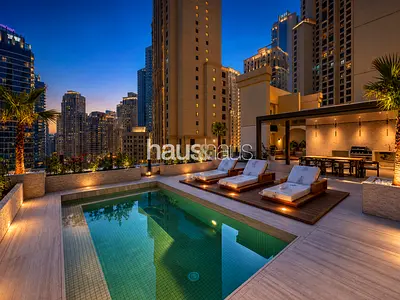 Dream Penthouse | Private Pool | Marina View
