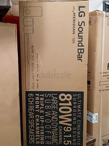 LG Sound Bar S95QR 9.1.5 Channel With Dolby Atmos With 1 Year warranty (TDRA)