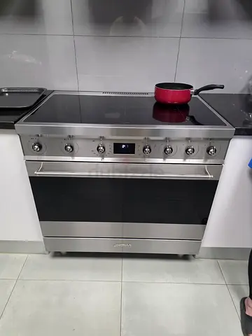 Smeg Induction Top Oven Electric 90cm