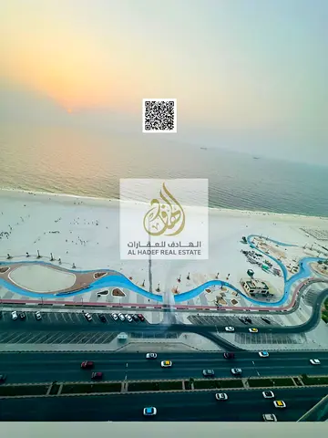 شقه غرفتين وصاله للايجار السنوى بالفرش ابراج كورنبش رذيدنس