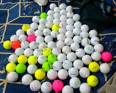 Mixed Brand Golf Balls Good Condition