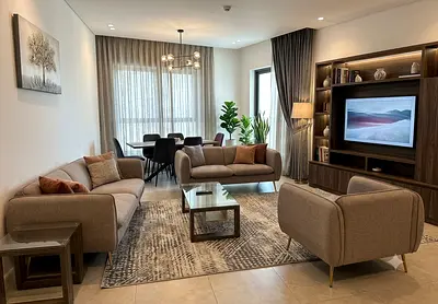 Modern 3-Piece Living Room Sofa Set with Armchair and Coffee Table