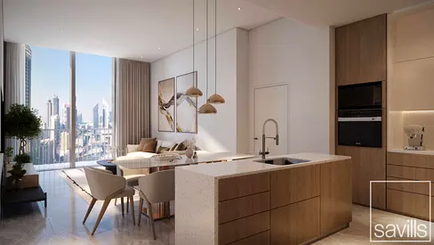 Burj Facing | Corner Unit | Largest Layout