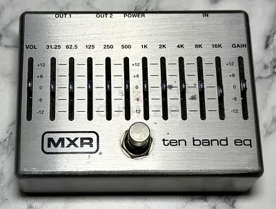 MXR Ten Band EQ Guitar Effects Pedal