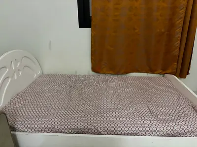 Single bed frame with mattress - good condition