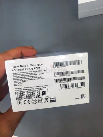 Brand New Xiaomi Redmi Note 11 Pro+ 8GB RAM 256GB ROM
