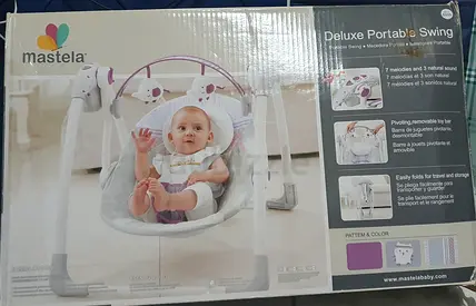 Baby sweeing
