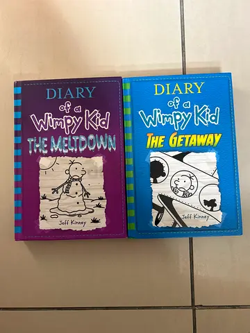 Diary of a Wimpy Kid - The Getaway & The Meltdown (2 Hardcover Diaries)