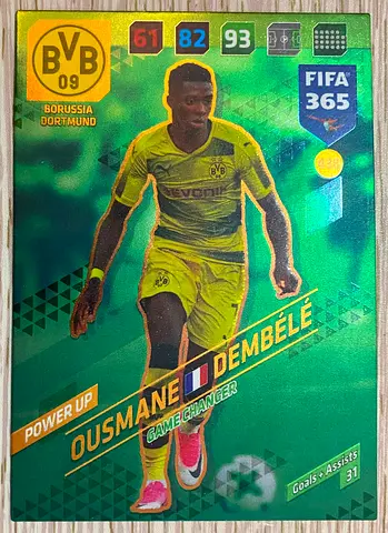 Ousmane Dembélé 2017-18 Panini Adrenalyn XL FIFA 365 438